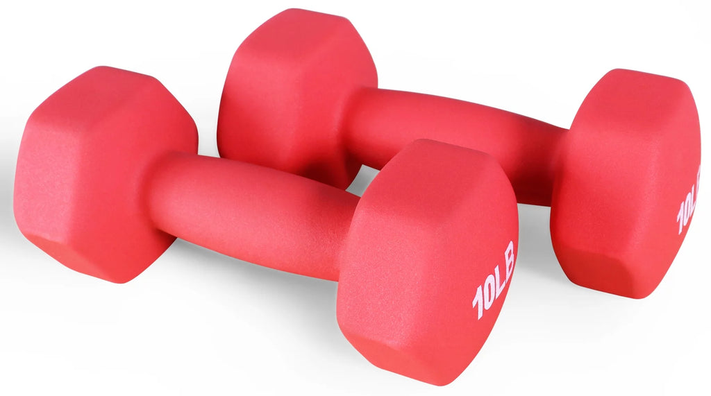 1 lbs Pair Vinyl Coated Dumbbells F804788