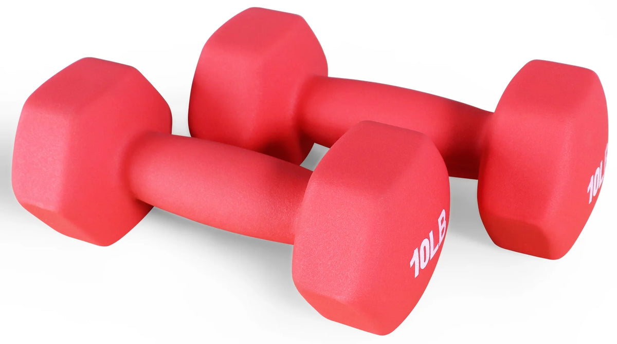 1 lbs Pair Vinyl Coated Dumbbells F804788