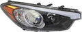 Passenger Side Halogen Headlight for Kia Forte Sedan 2014 2015 2016 X817
