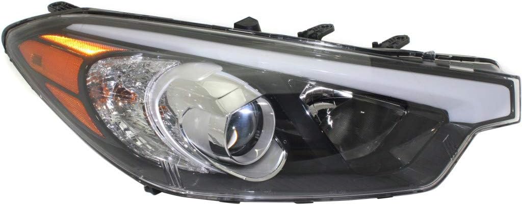 Passenger Side Halogen Headlight for Kia Forte Sedan 2014 2015 2016 X817