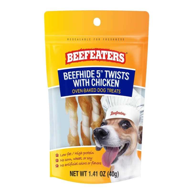 Oven Baked Beefhide Chicken Twists Dog S72360