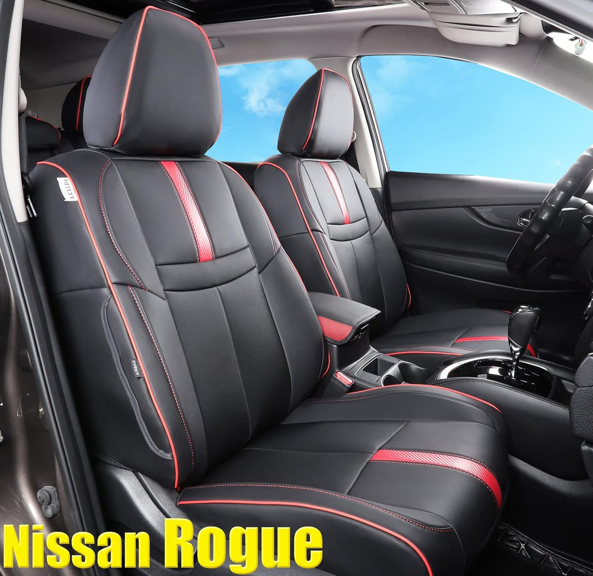 Custom Car Seat Covers Waterproof Faux Leather Beige O608