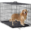 24-48 Inch Folding Wire Dog Crate with Double-Door K618