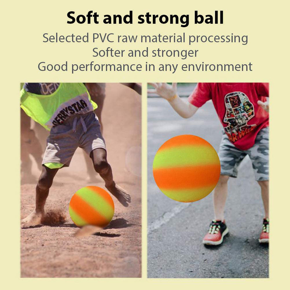 8.5Inch Rubber Bouncy Inflatable Balls U464
