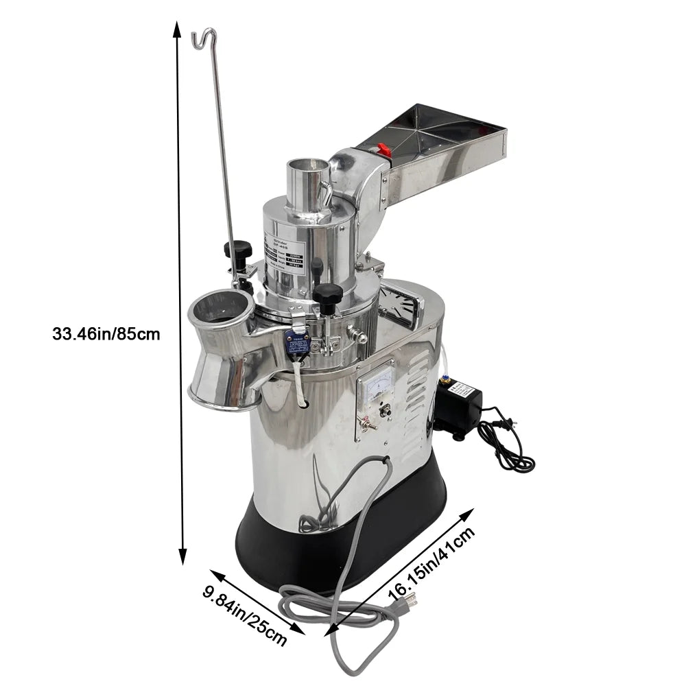 Electric Commercial Hammer Mill Herb Grain Grinder I35185