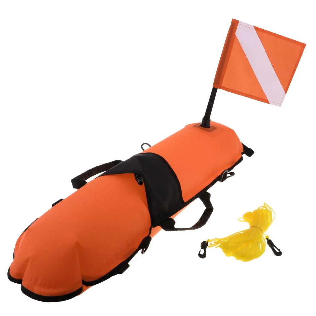 Inflatable Surface Marker Buoy with Dive Flag J639