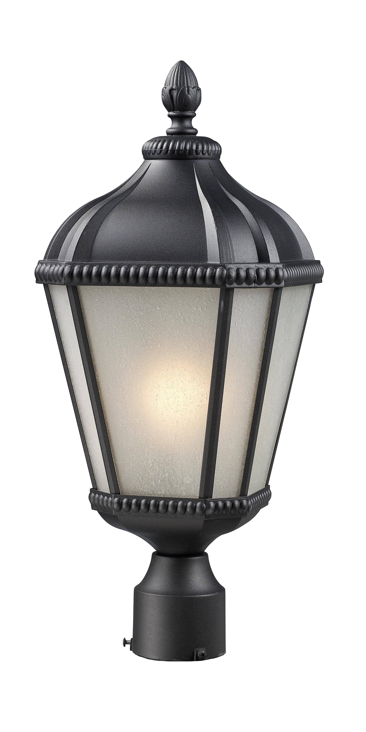 Black Outdoor Post Light O843714