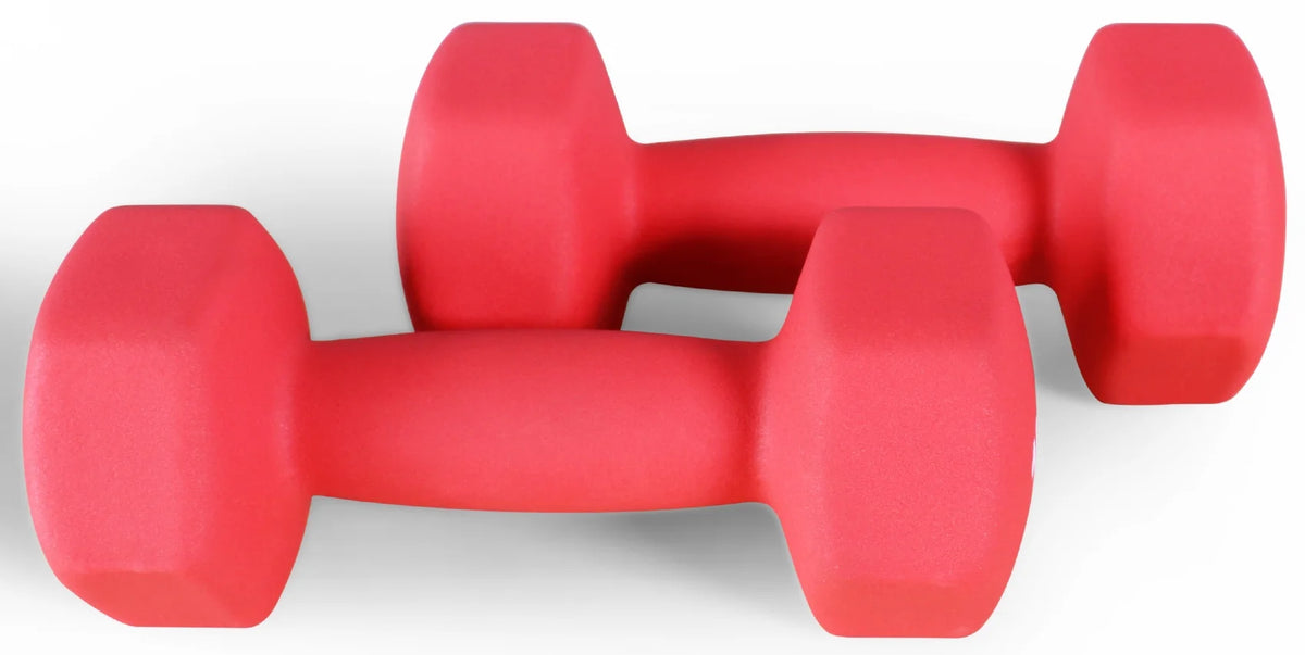 1 lbs Pair Vinyl Coated Dumbbells F804788