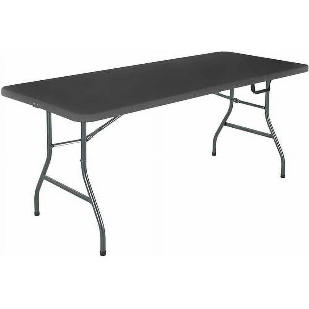 6 Foot Folding Table White Speckle G73487