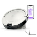 Robot Vacuum and Self-Empty Base with Bagless 60-Day Capacity, Grey U904387