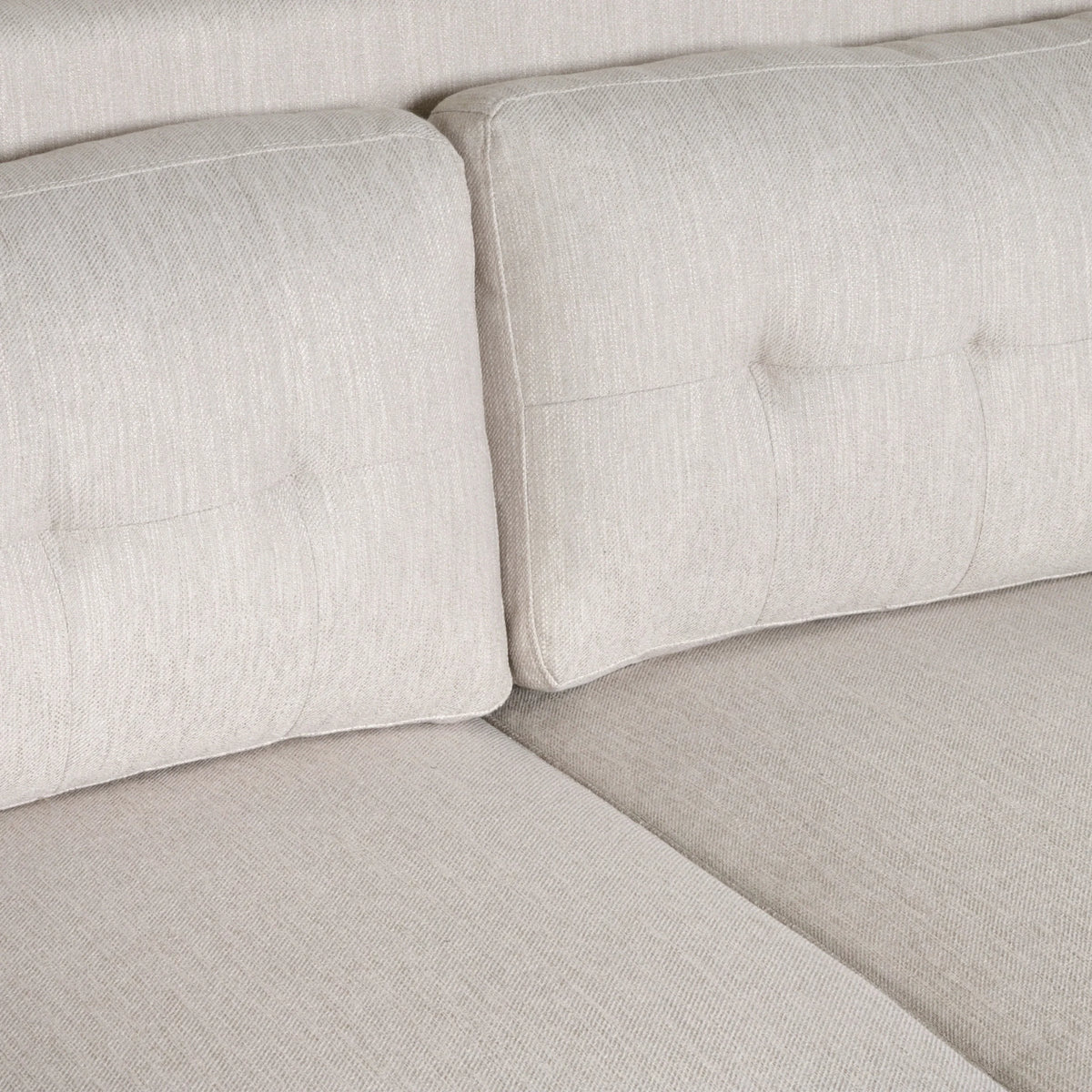 Beige Fabric Upholstered Loveseat Z80094