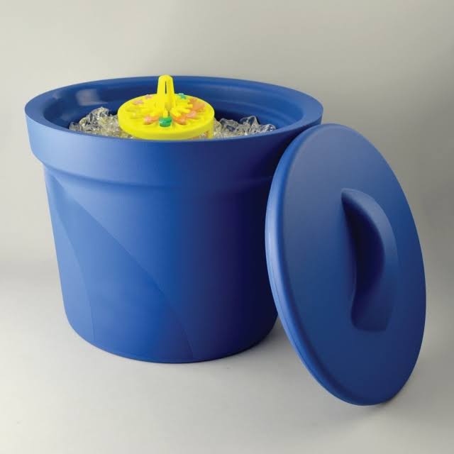 Blue 4L Ice Bucket with Lid B908344