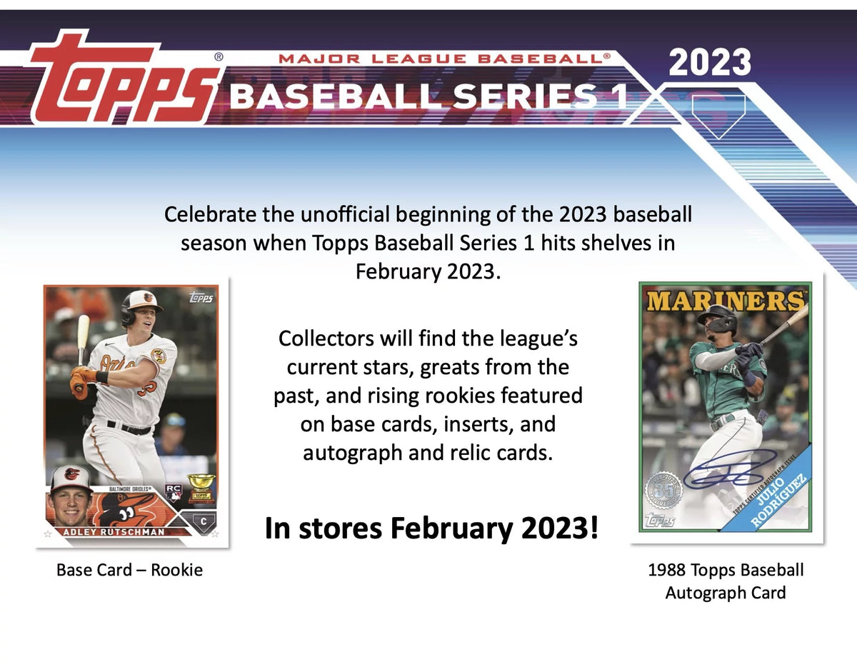 Factory Sealed Baseball Retail Display Box L337