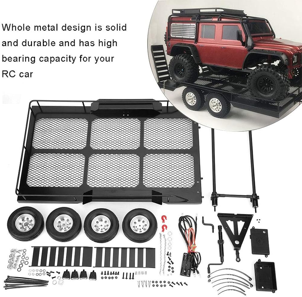 1/10 RC Car Trailer with Four Tires V2032
