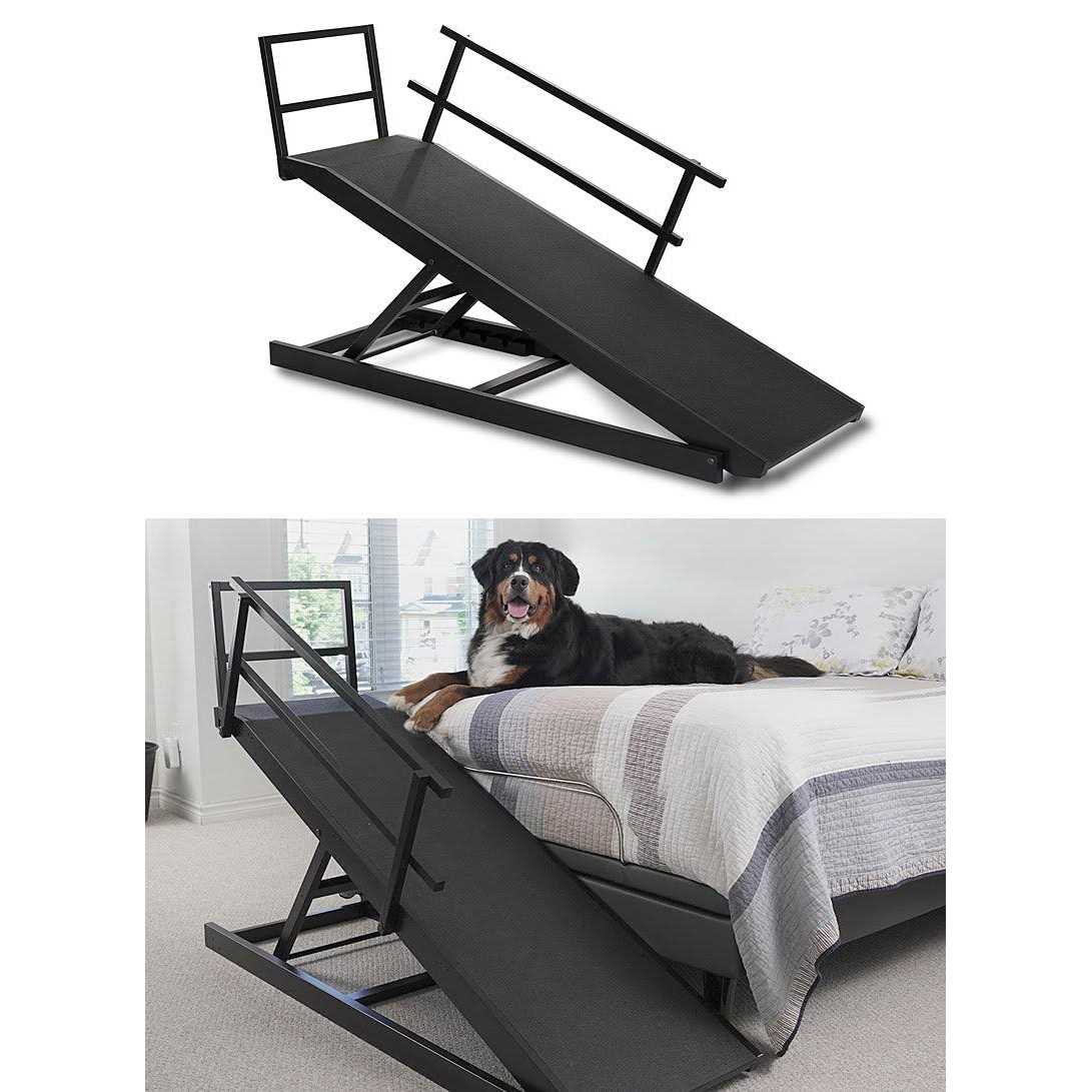 Large Adjustable Height Dog Bed Ramp E112750