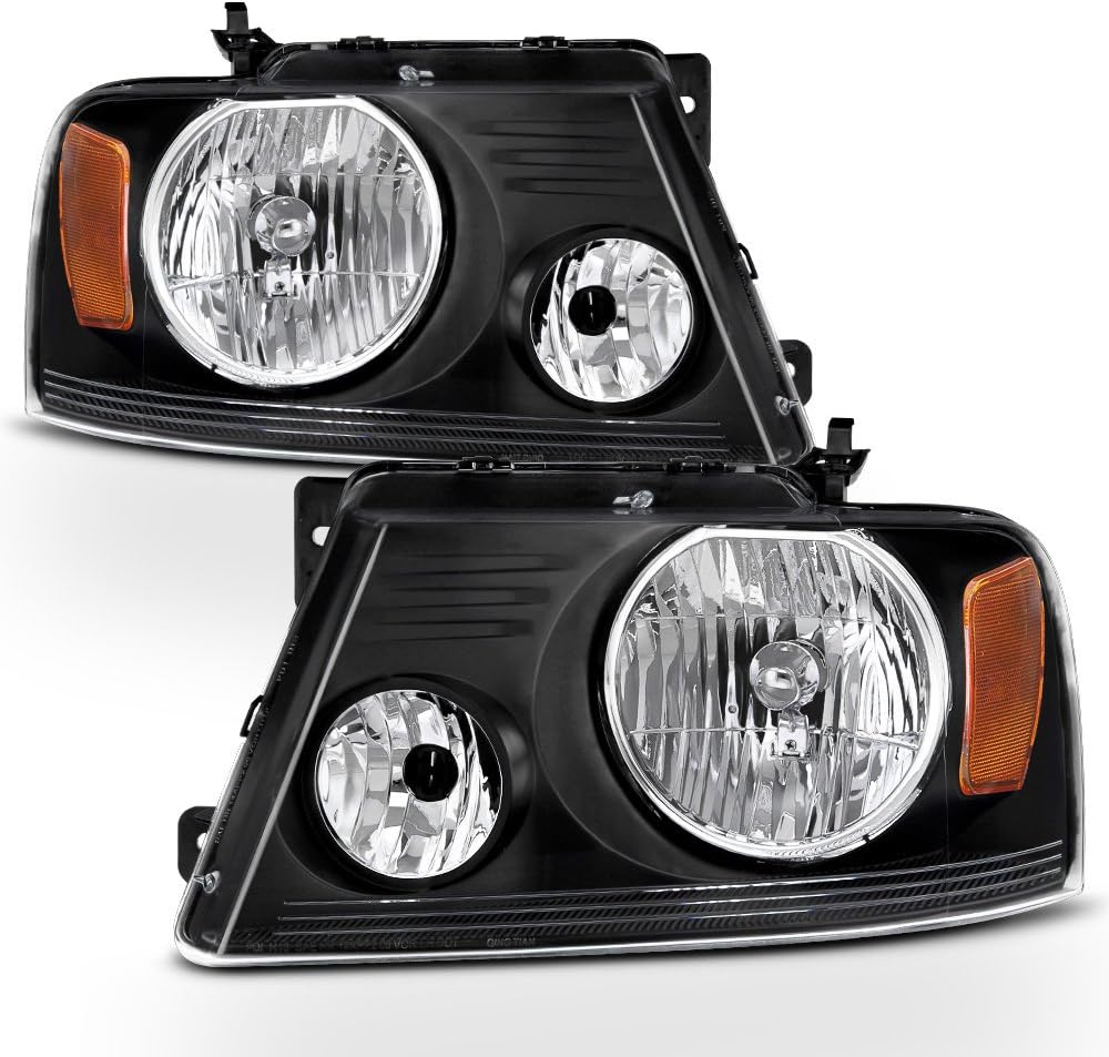 Headlights Headlamps Driver Passenger Side V4687