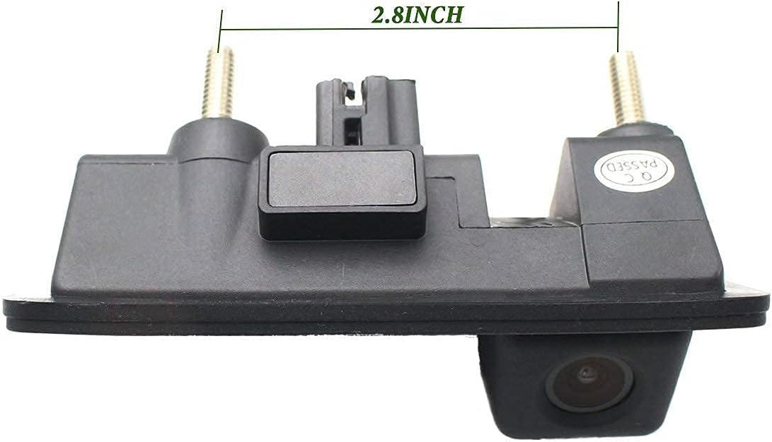 Trunk Handle Backup Camera with Moving Guide Line and 5 AHD TFT LCD Screen Monitor Pack of 2 C91111