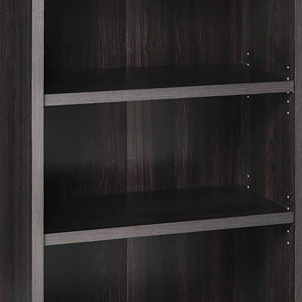 3-Shelf Black Walnut Bookcase P24777