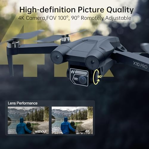 GPS Drone with Camera 4K UHD, Brushless Motor Z662