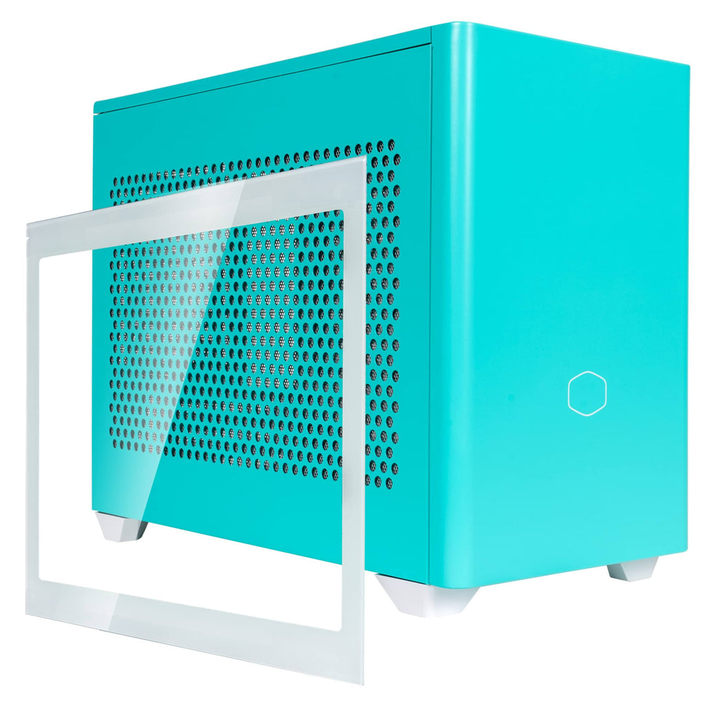 Caribbean Blue Mini-ITX Computer Case A351475