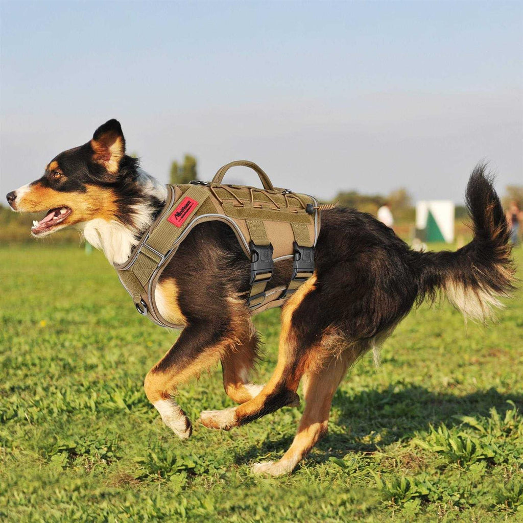 Tactical Dog Harness Reflective No Pull with Handle T651