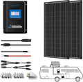 200 Watt Monocrystalline Solar Panel Kit with 30A MPPT LCD Charge Controller F759747