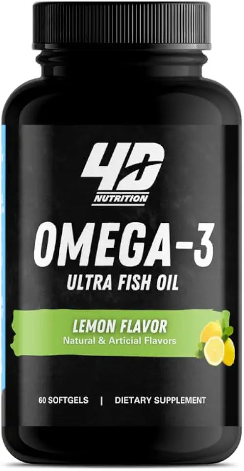 Omega-3 Fish Oil Supplement with EPA & DHA 60 Softgels V892