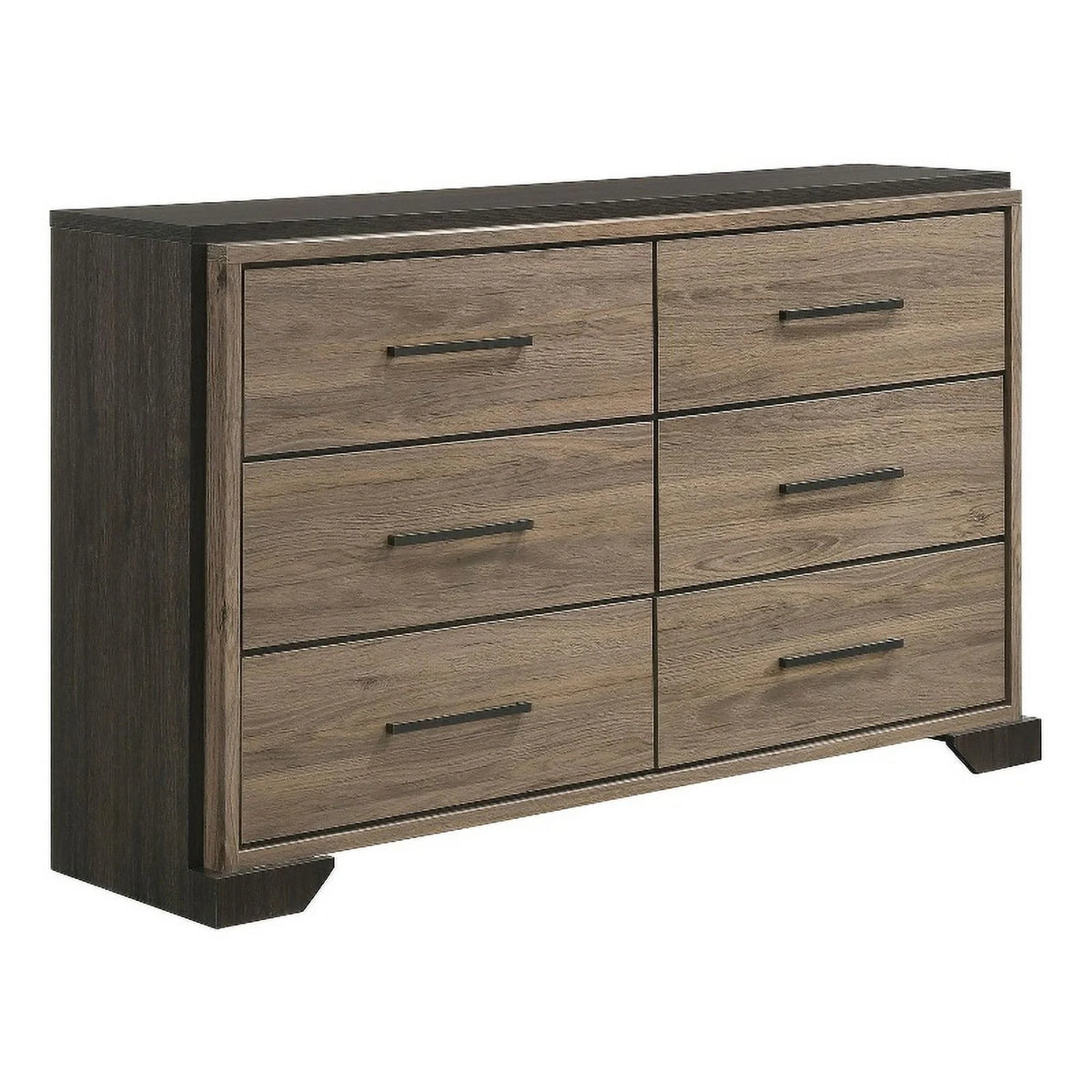 6 Drawer Wood Dresser Y3529