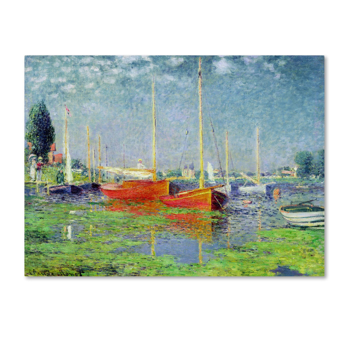 Monet Argenteuil Canvas Art U60193
