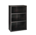 3-Shelf Black Walnut Bookcase P24777