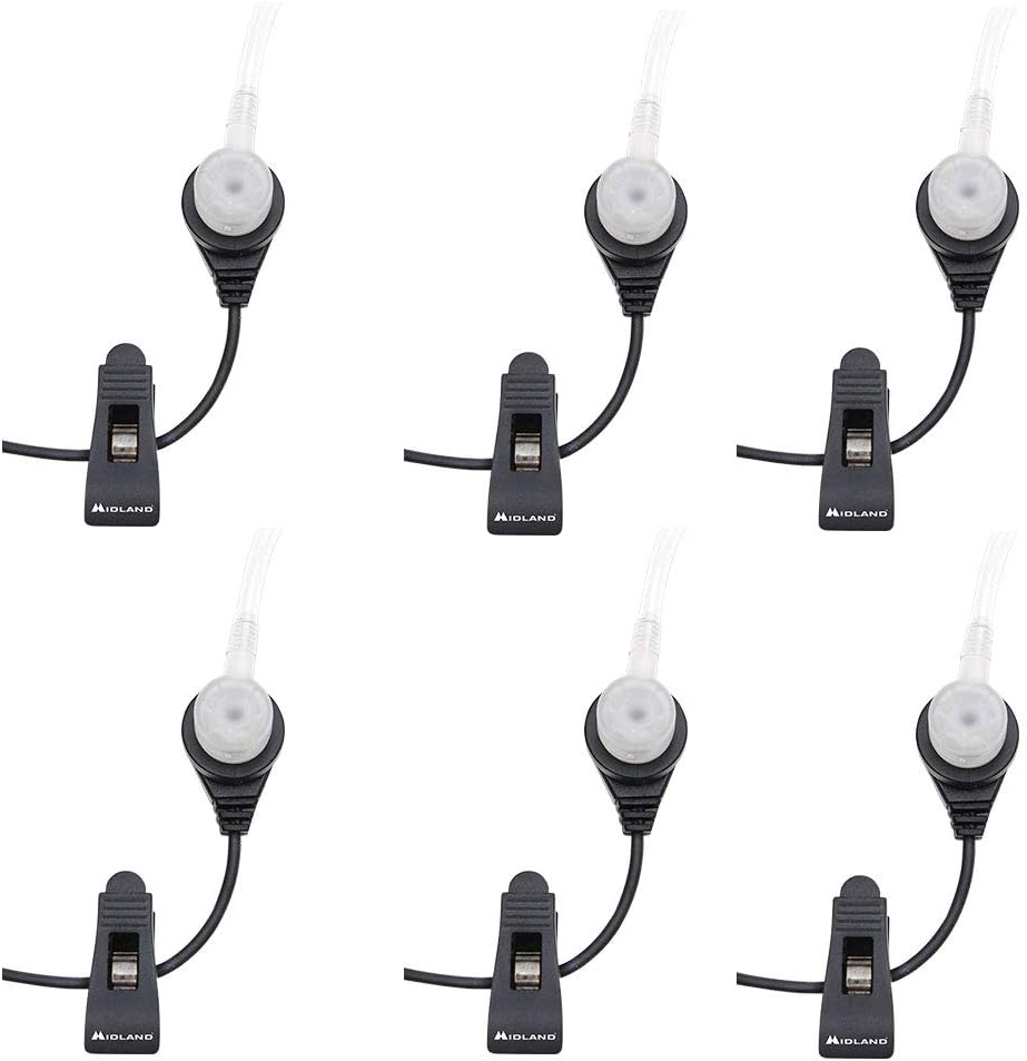 Transparent Security Headsets with PTT/VOX (4-Pack) L6868