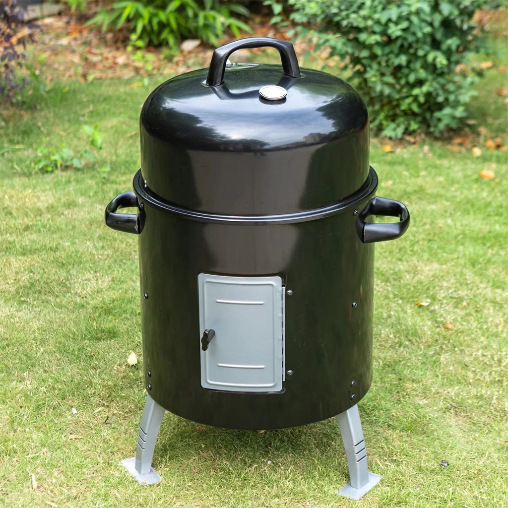 Portable Charcoal Grill & Smoker T5192