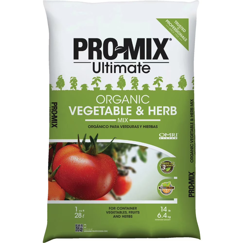 1 Cu. Ft. Container Vegetables & Herbs Garden Soil J648