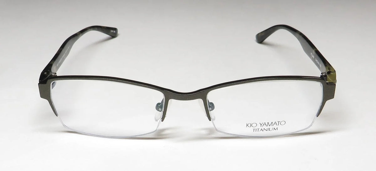Titanium Half-Rimless Eyeglass Frame V2891