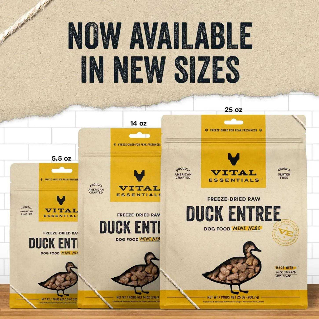 Freeze-Dried Raw Duck Dog Food X364113
