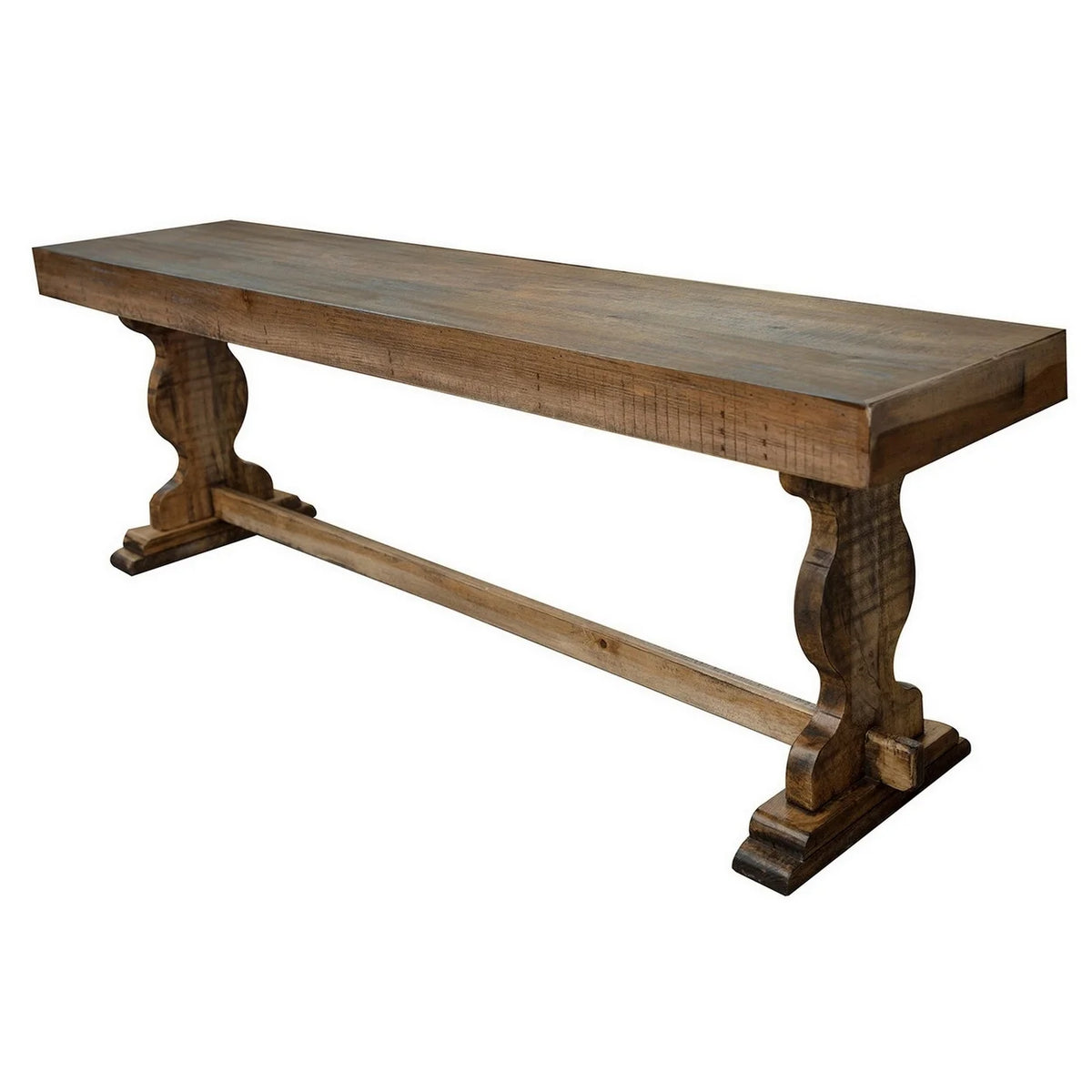 70 Inch Solid Pine Wood Bench F9722