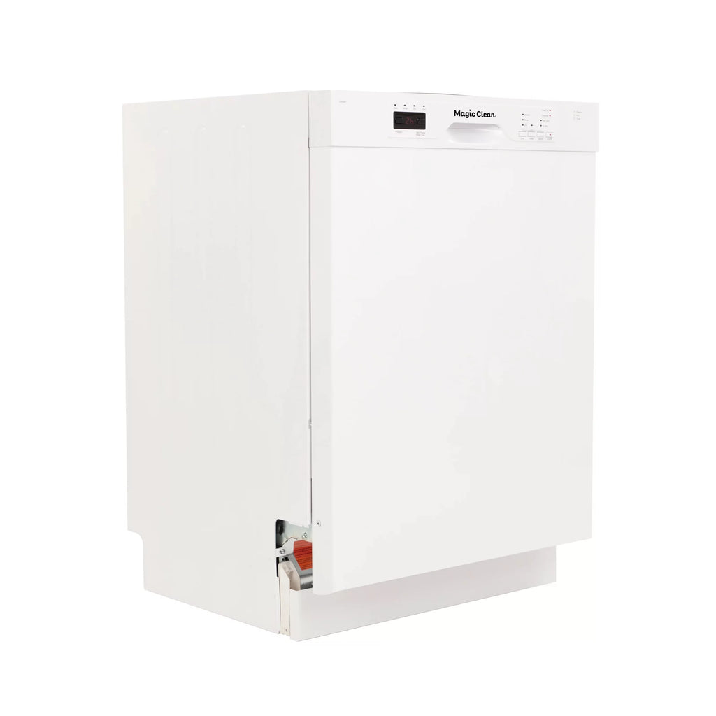 24" Front Control White Dishwasher E69812