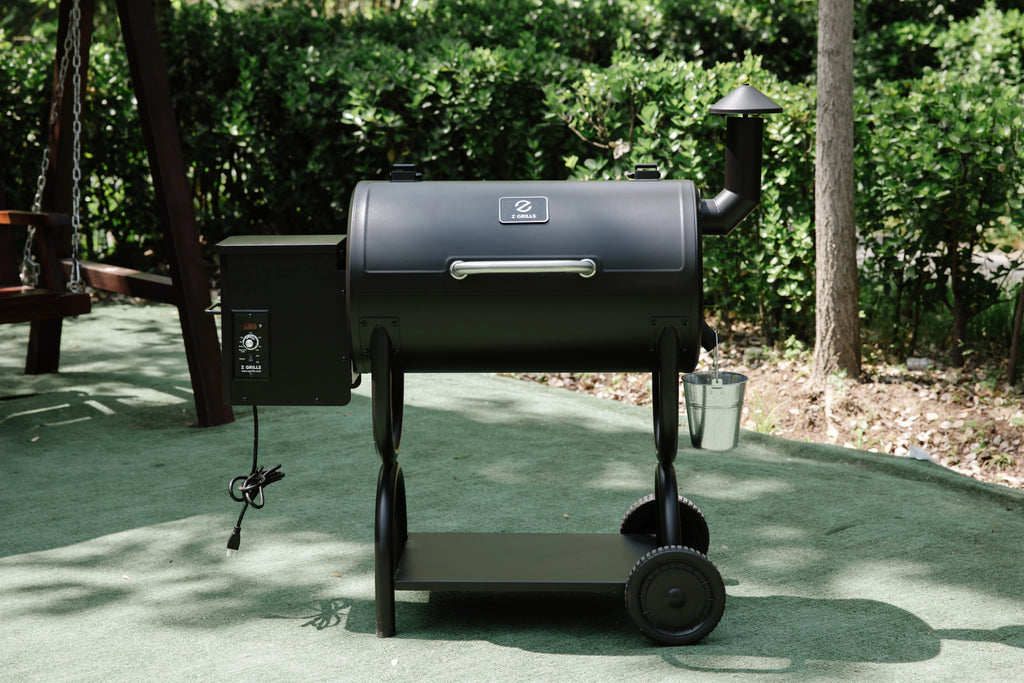 560 sq. in. Wood Pellet Grill & Smoker, 8 in 1 BBQ Grill N373