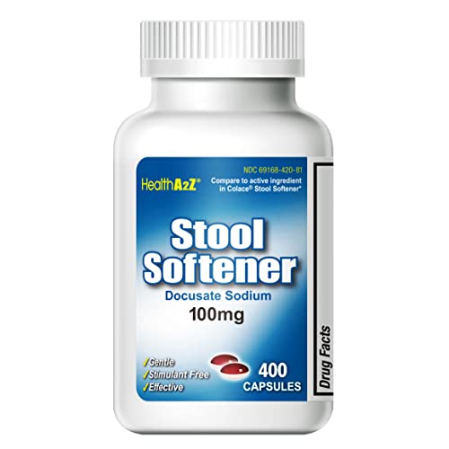 400 Counts Docusate Sodium 100mg Capsules H460983