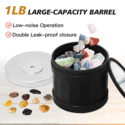 3LB Rock Tumbler Kit with Rocks and Grit G219
