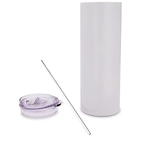 20 oz Stainless Steel Insulated Tumbler White (25PCS) P817