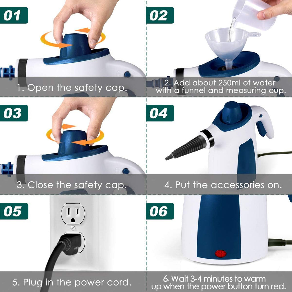Handheld Steam Cleaner Pack of 2 O476867