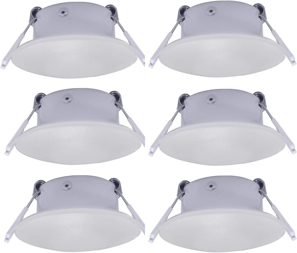 3 Inch LED Recessed Ceiling Light Pack of 6 U30082