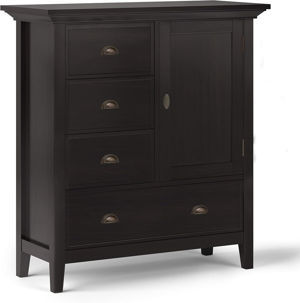 Solid Wood 39 inch Wide Storage Cabinet with 3 Drawers J69309
