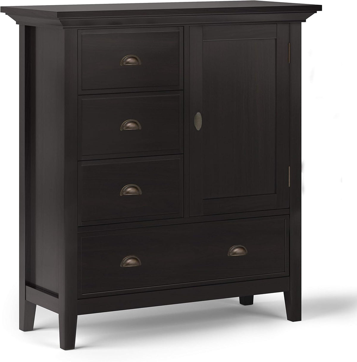 Solid Wood 39 inch Wide Storage Cabinet with 3 Drawers J69309