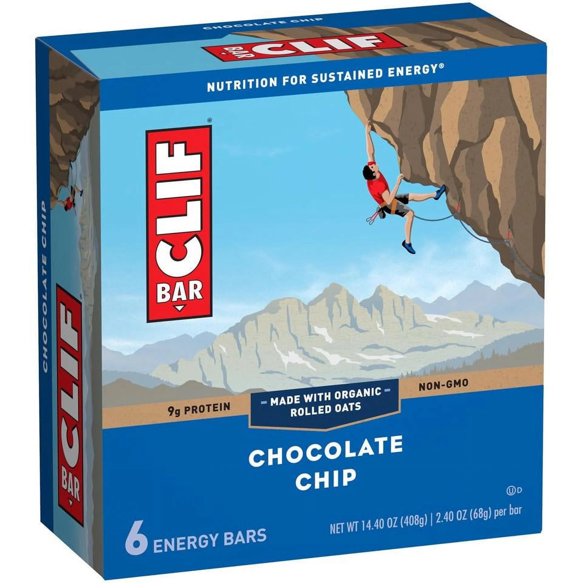 9g Protein Energy Bars Chocolate Chip 6 ct C106