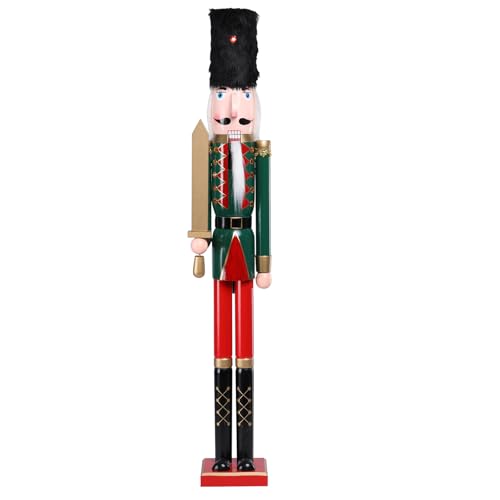 Green Wooden Soldier Nutcracker Figurines, 41.5 B3775