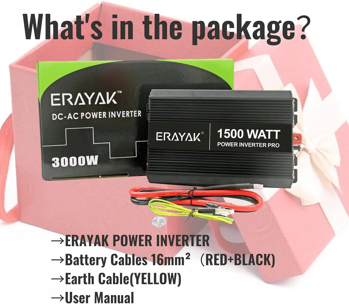 1500W Power Inverter 12v to 110v Modified Sine Wave M4708