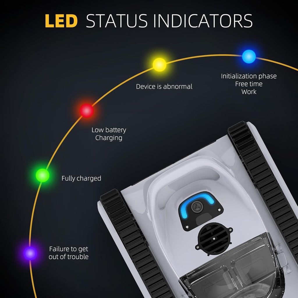 Grey Robotic Pool Cleaner B76377