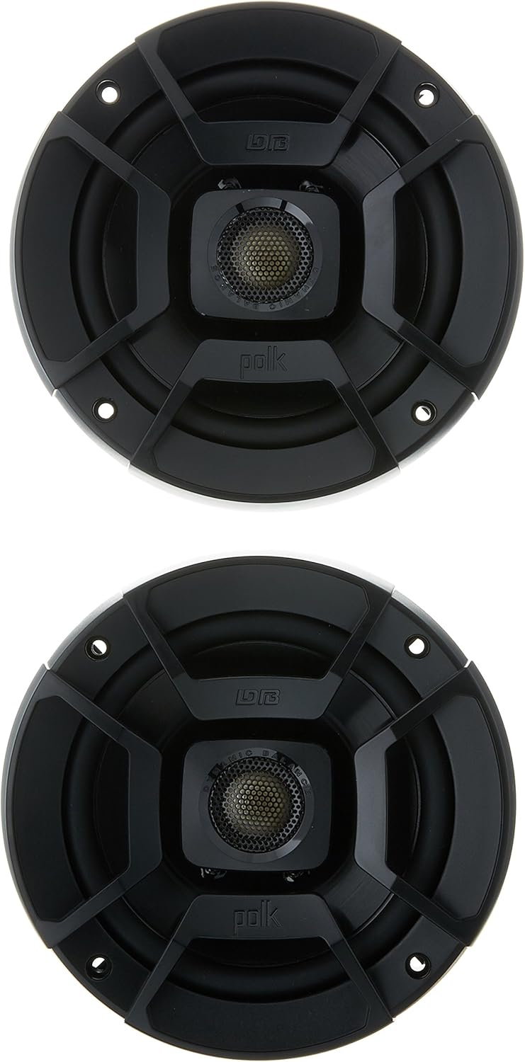 Black 5.25 Coaxial Speakers T9295